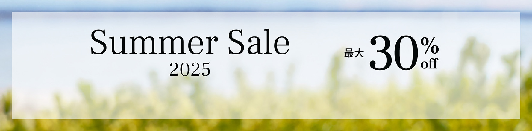 Summer Sale 2025